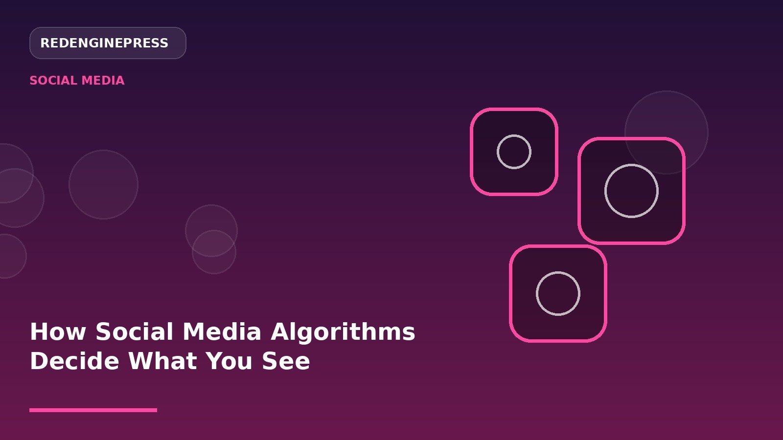 How Social Media Algorithms Decide What You See