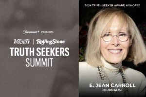 Rolling Stone, Variety honors E. Jean Carroll with Truth Seeker Award