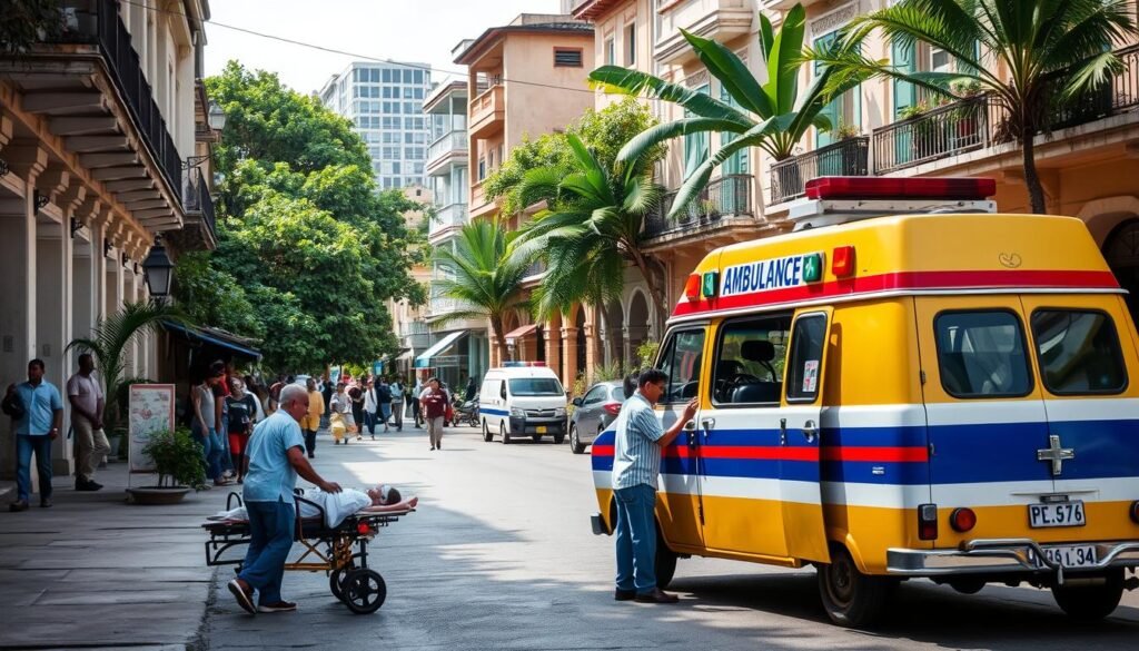 Emergency services in Cuba